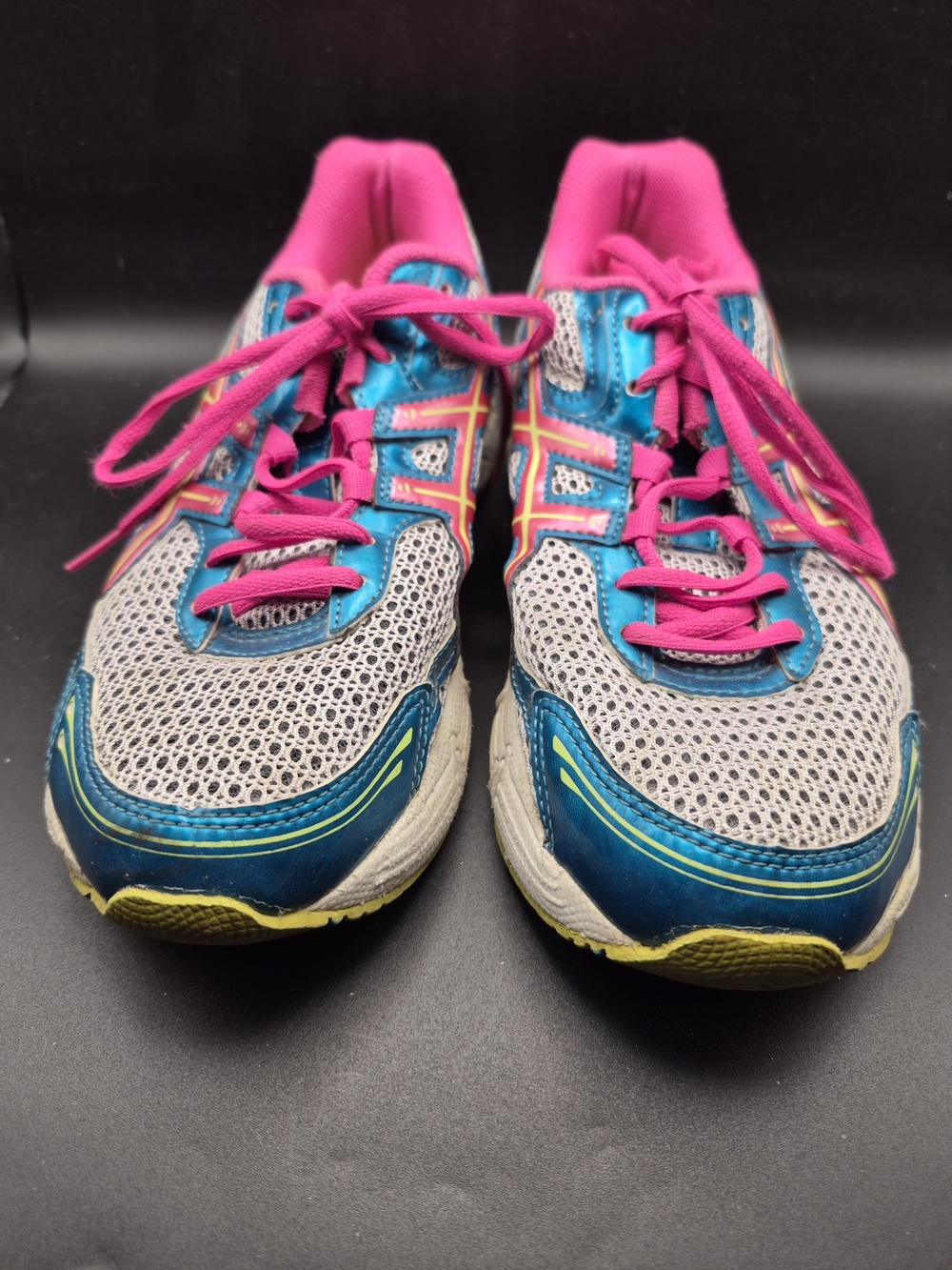 Asics Duomax Gel Women’s Enhanced Running Sneakers in Pink and Teal